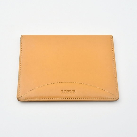 Loewe Handbags - Loewe Yellow Leather Bifold Card Case